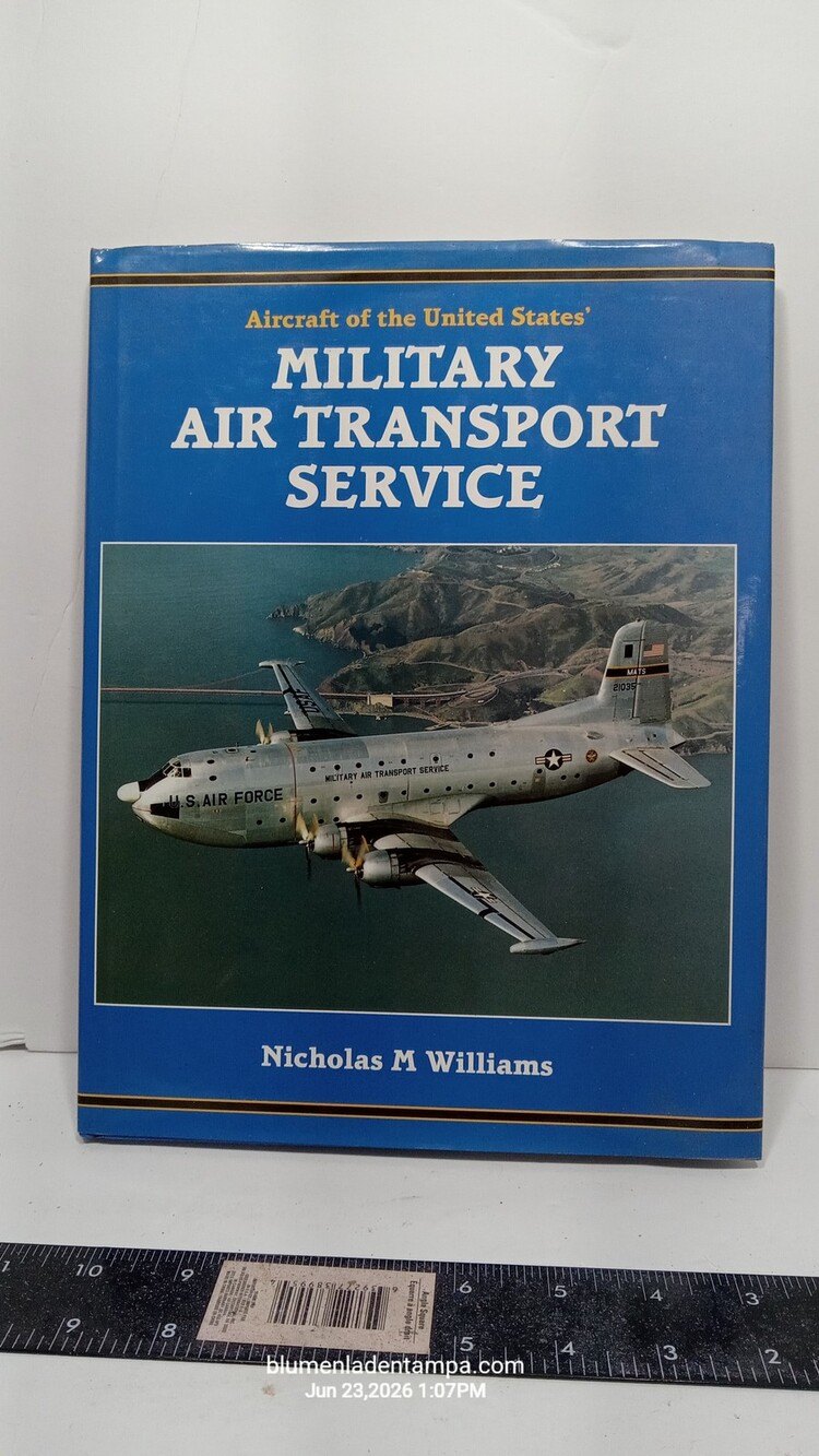 Nicholas M Williams Military Air Transport Service Book - Used